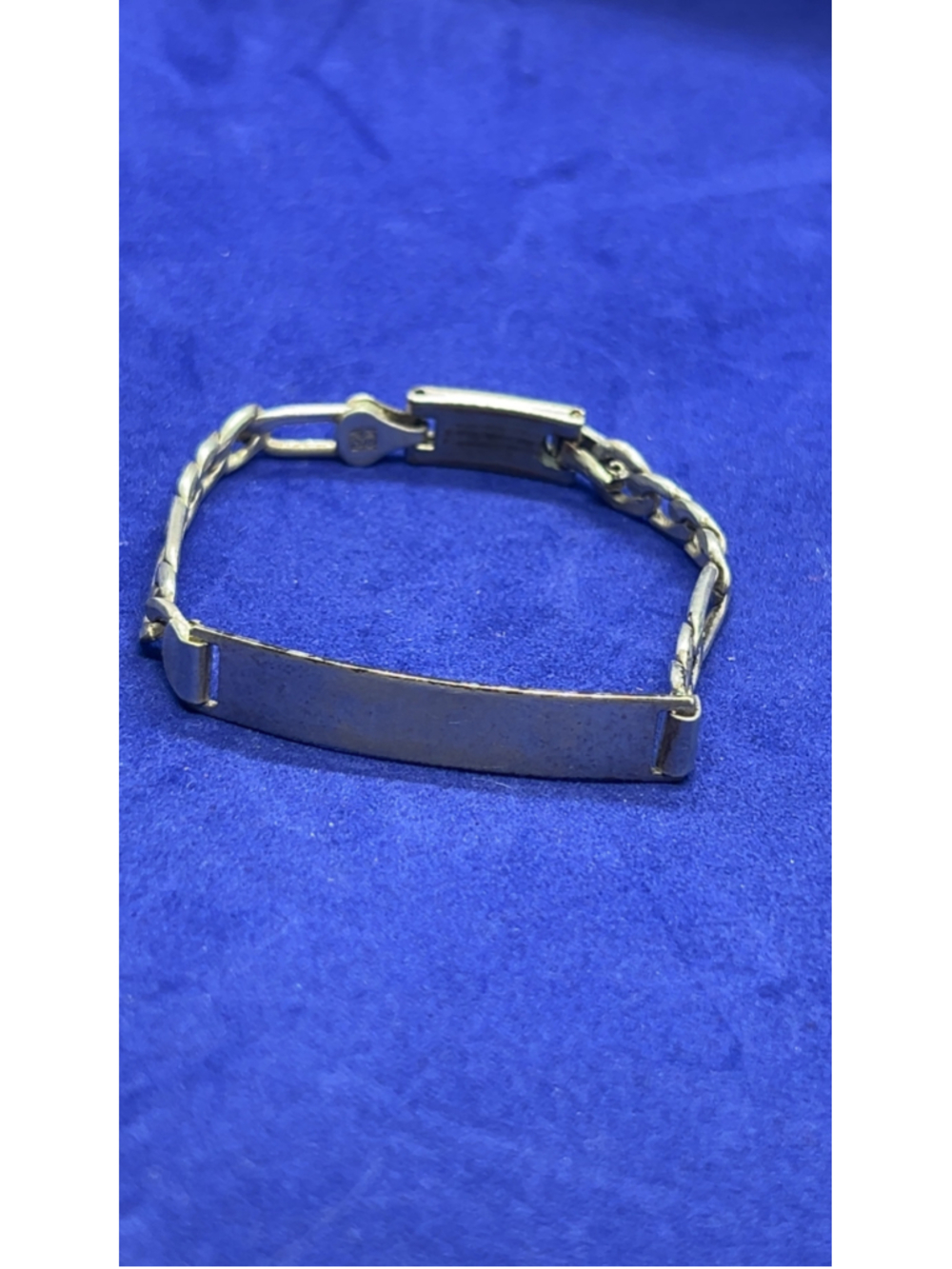 Women's Unbranded Silver ID Bracelet One Size